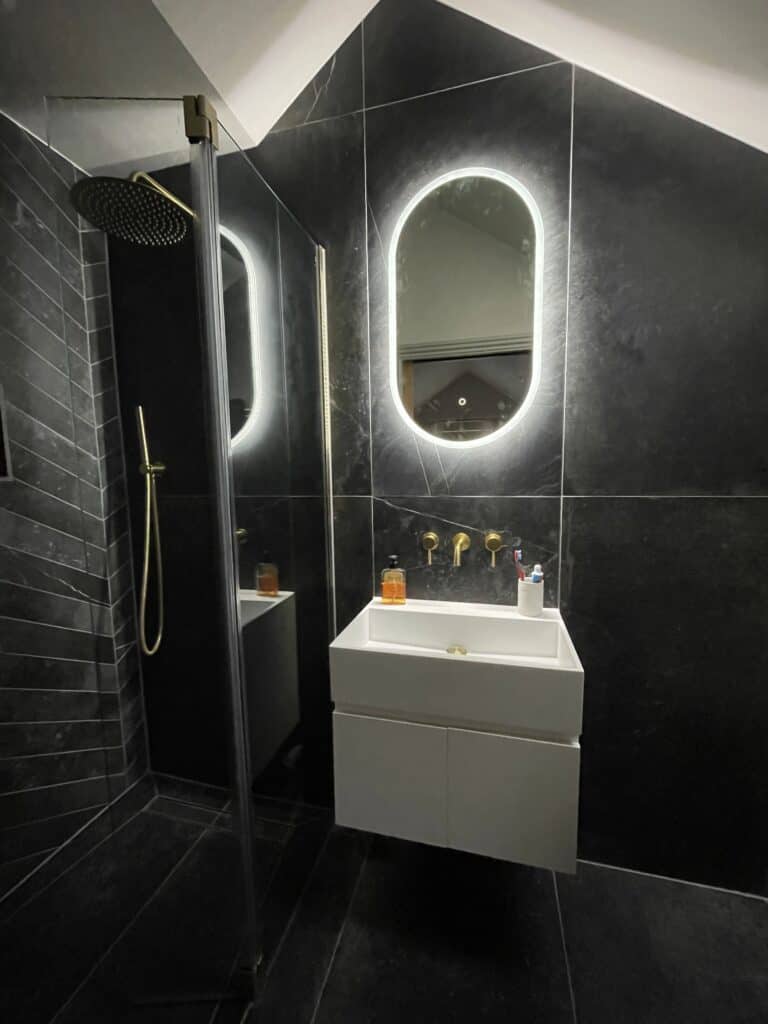 New Bathroom Installation by Cheltenham & Cotswold Builders